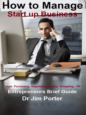 cover image of How to Manage Start up Business